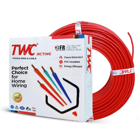 TWC Active Single Core Electrical Wire | 4 SQ.MM.