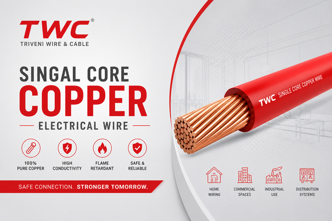 Top 9 Benefits of TWC Single Core Copper Wires for House Wiring