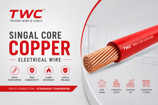Top 9 Benefits of TWC Single Core Copper Wires for House Wiring