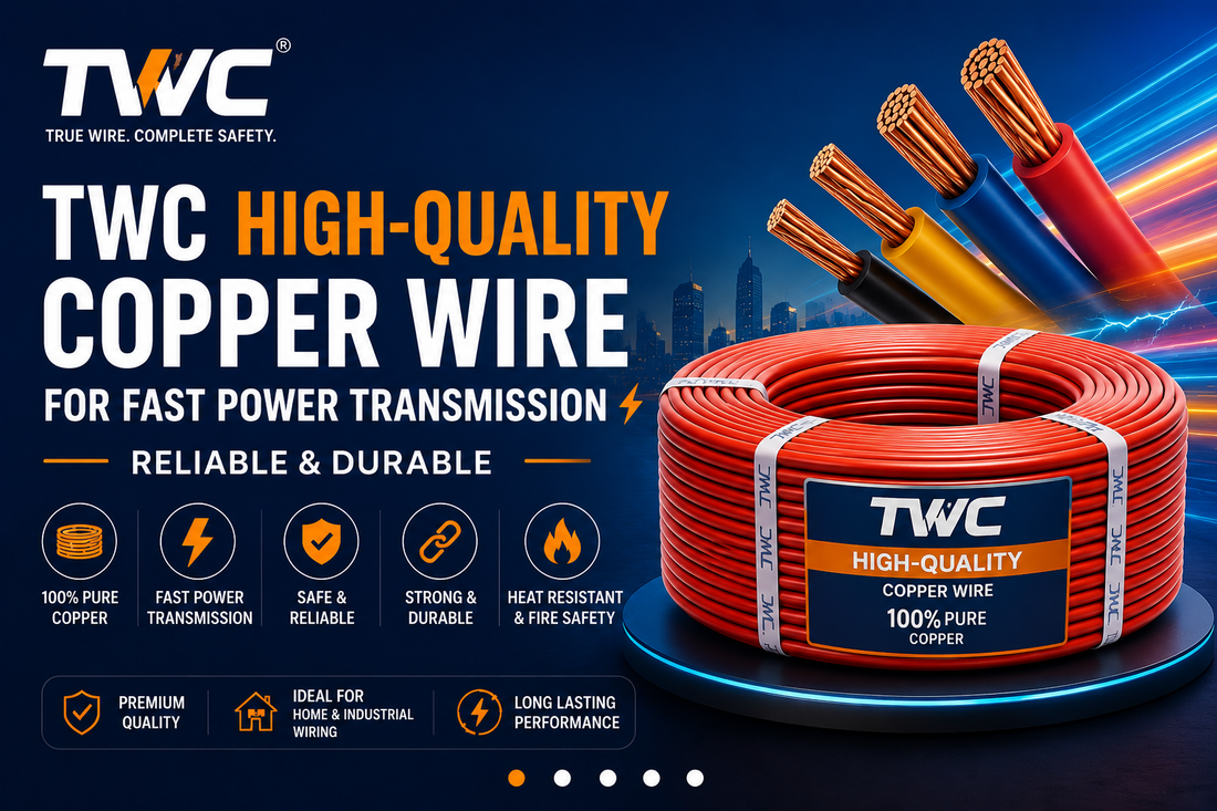 TWC High-Quality Copper Wire for Fast Power Transmission | Reliable & Durable