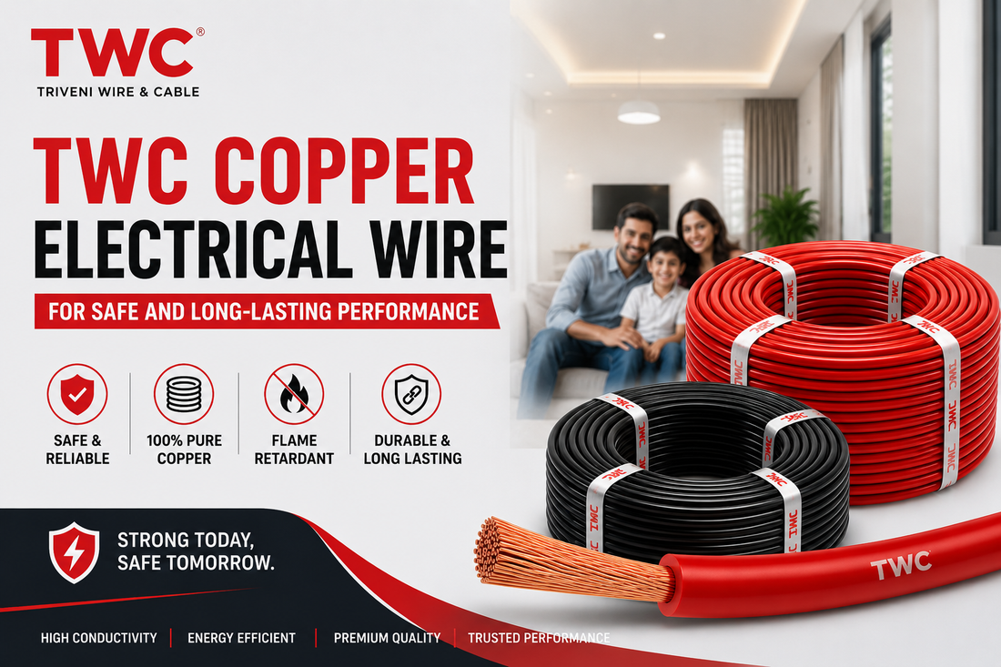 TWC Copper Electrical Wire – Safe, Durable, Long-Lasting Performance