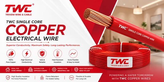 Premium TWC Single Core Copper Wires - Key Features & Benefits