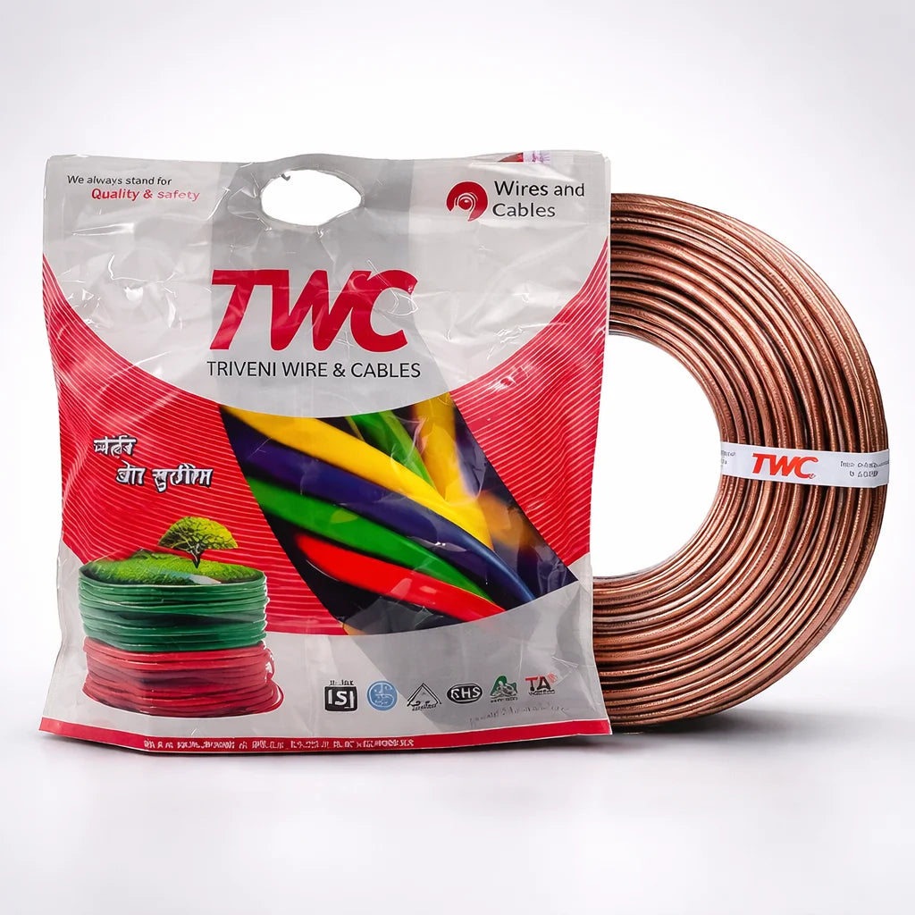 TWC double core speaker wire 16 gauge oxygen free copper