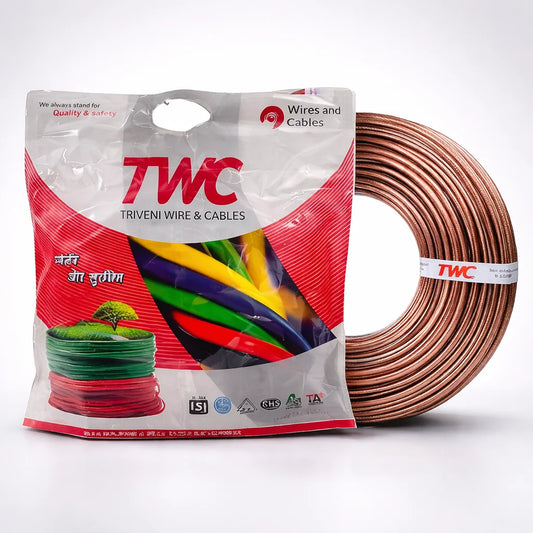 TWC double core speaker wire 16 gauge oxygen free copper