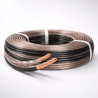 TWC transparent speaker cable for home theater and car audio