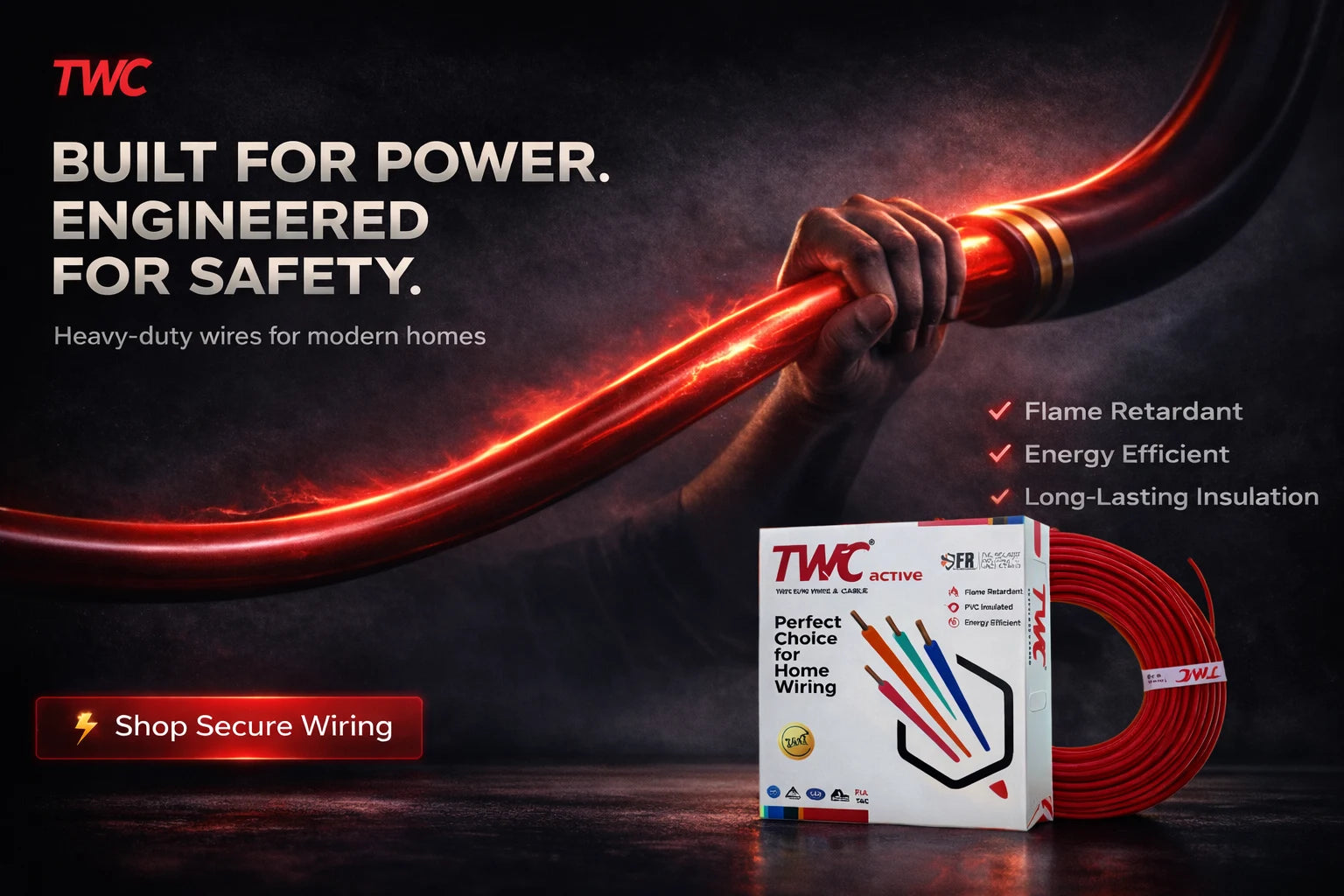 TWC Active 1.5sqmm copper wire