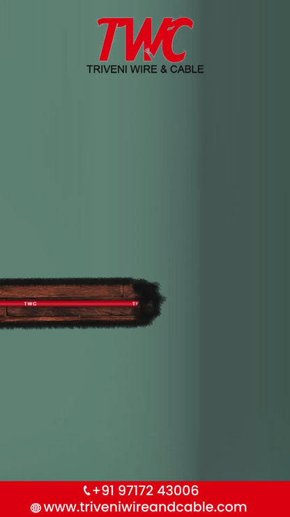 TWC 2.5 Sqmm Active Single Core Copper Electrical Wire | FR Insulated | 1100V | IS 694 Certified